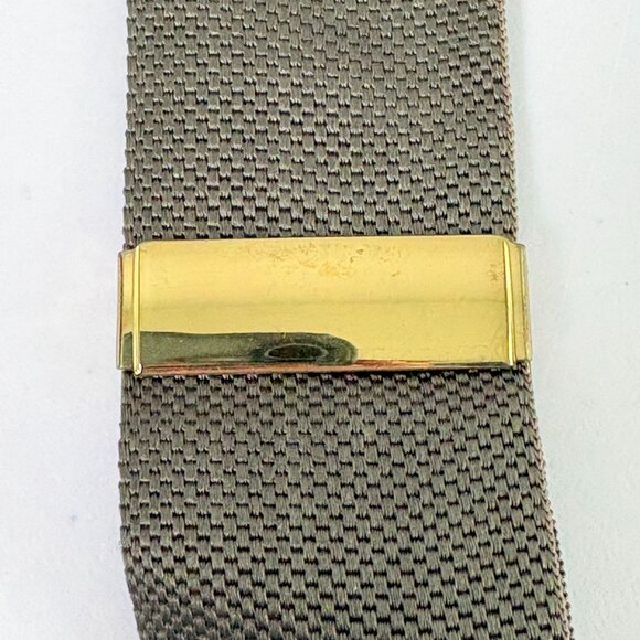 Trafalgar Suspenders Green Burgundy Brown Leather Braces Gold - Picture 6 of 8